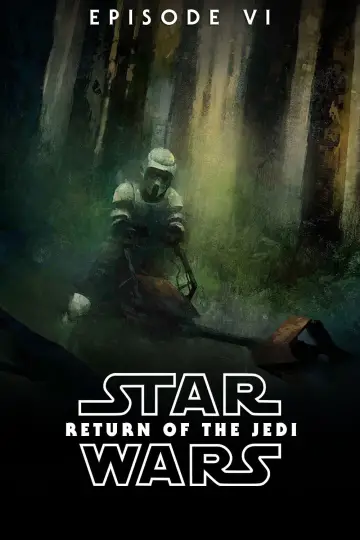 Plakat do filmu "Gwiezdne wojny: Część VI - Powrót Jedi" #604969