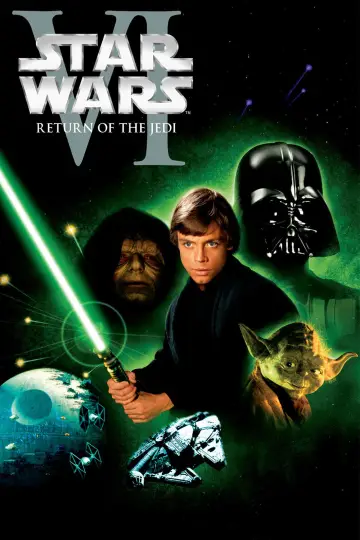 Plakat do filmu "Gwiezdne wojny: Część VI - Powrót Jedi" #604972