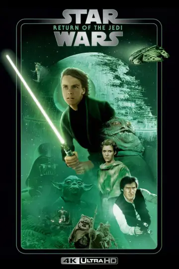 Plakat do filmu "Gwiezdne wojny: Część VI - Powrót Jedi" #604974