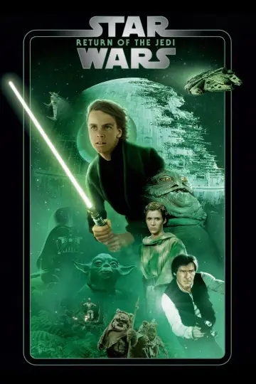 Plakat do filmu "Gwiezdne wojny: Część VI - Powrót Jedi" #604975
