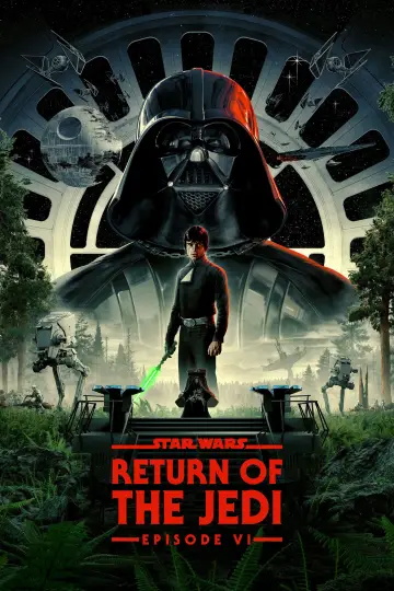 Plakat do filmu "Gwiezdne wojny: Część VI - Powrót Jedi" #604976