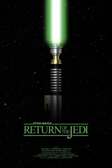 Plakat do filmu "Gwiezdne wojny: Część VI - Powrót Jedi" #604977