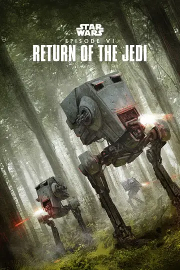 Plakat do filmu "Gwiezdne wojny: Część VI - Powrót Jedi" #604979