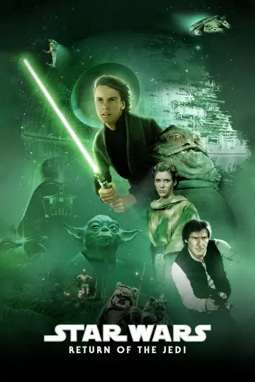 Plakat do filmu "Gwiezdne wojny: Część VI - Powrót Jedi" #604981
