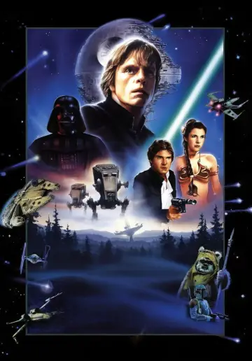 Plakat do filmu "Gwiezdne wojny: Część VI - Powrót Jedi" #604983