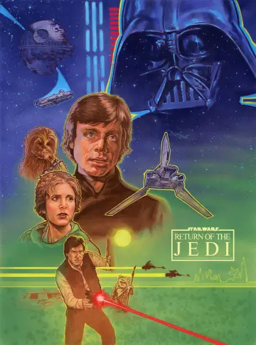 Plakat do filmu "Gwiezdne wojny: Część VI - Powrót Jedi" #604986
