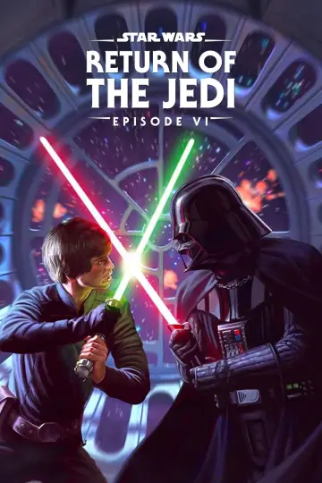 Plakat do filmu "Gwiezdne wojny: Część VI - Powrót Jedi" #604987