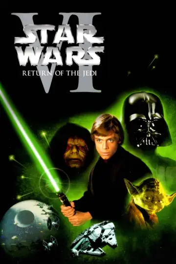 Plakat do filmu "Gwiezdne wojny: Część VI - Powrót Jedi" #604993