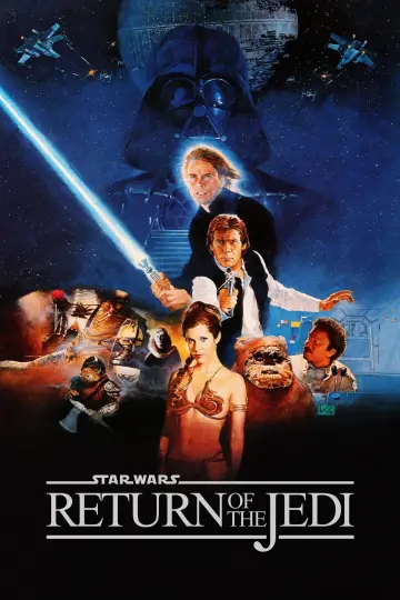 Plakat do filmu "Gwiezdne wojny: Część VI - Powrót Jedi" #67771