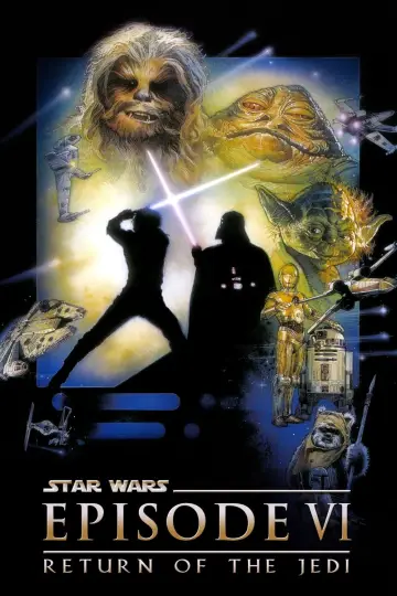 Plakat do filmu "Gwiezdne wojny: Część VI - Powrót Jedi" #67774