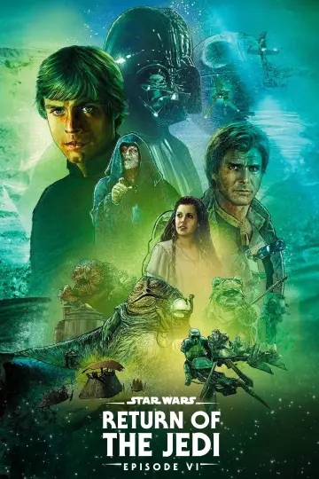 Plakat do filmu "Gwiezdne wojny: Część VI - Powrót Jedi" #67776