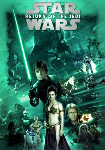 Plakat do filmu "Gwiezdne wojny: Część VI - Powrót Jedi" #67782