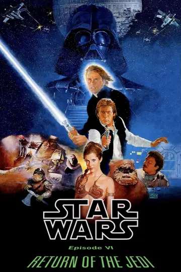 Plakat do filmu "Gwiezdne wojny: Część VI - Powrót Jedi" #67784