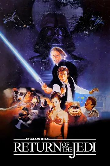Plakat do filmu "Gwiezdne wojny: Część VI - Powrót Jedi" #67790