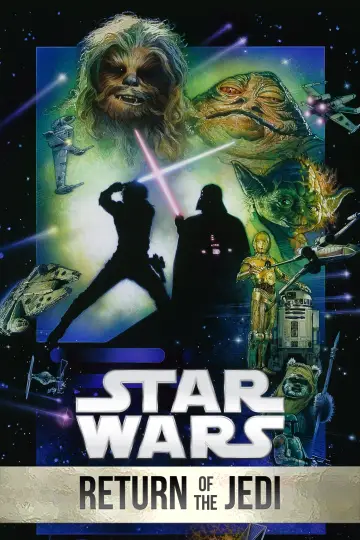 Plakat do filmu "Gwiezdne wojny: Część VI - Powrót Jedi" #67796