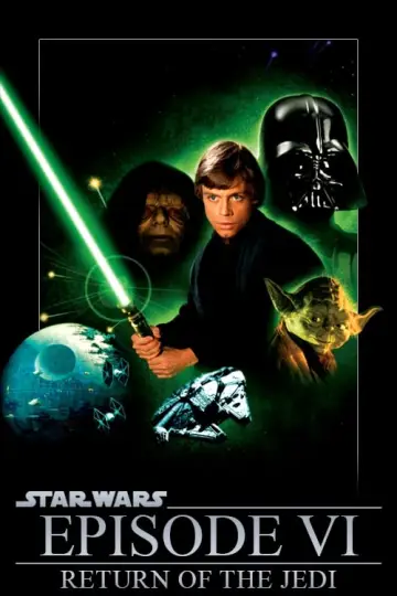 Plakat do filmu "Gwiezdne wojny: Część VI - Powrót Jedi" #67798