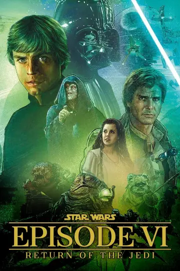 Plakat do filmu "Gwiezdne wojny: Część VI - Powrót Jedi" #67801