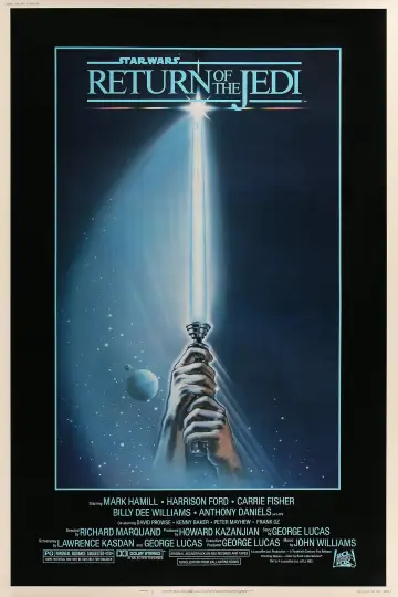 Plakat do filmu "Gwiezdne wojny: Część VI - Powrót Jedi" #67802