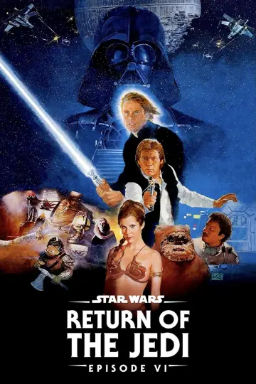 Plakat do filmu "Gwiezdne wojny: Część VI - Powrót Jedi" #67804