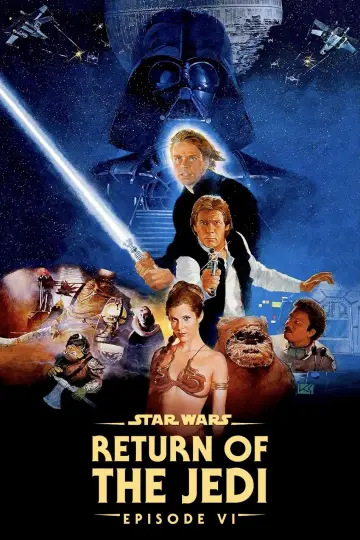 Plakat do filmu "Gwiezdne wojny: Część VI - Powrót Jedi" #67805