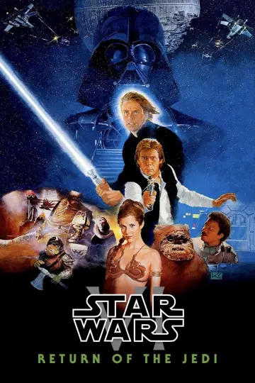 Plakat do filmu "Gwiezdne wojny: Część VI - Powrót Jedi" #67807