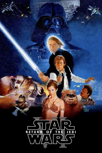 Plakat do filmu "Gwiezdne wojny: Część VI - Powrót Jedi" #67808