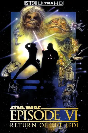 Plakat do filmu "Gwiezdne wojny: Część VI - Powrót Jedi" #67814