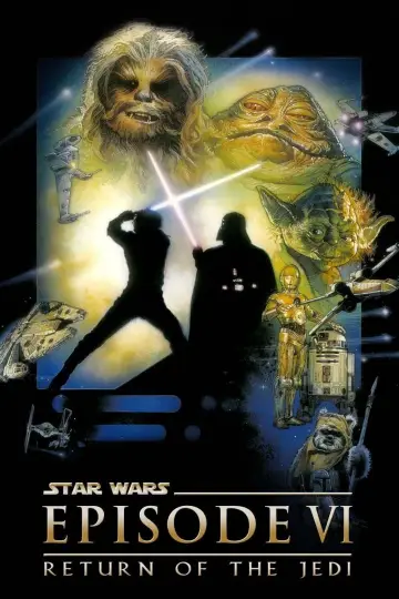 Plakat do filmu "Gwiezdne wojny: Część VI - Powrót Jedi" #67816
