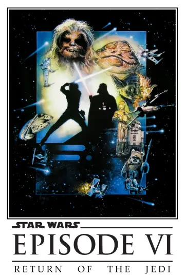 Plakat do filmu "Gwiezdne wojny: Część VI - Powrót Jedi" #67819