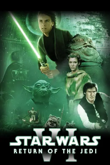 Plakat do filmu "Gwiezdne wojny: Część VI - Powrót Jedi" #67820