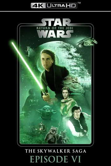 Plakat do filmu "Gwiezdne wojny: Część VI - Powrót Jedi" #67821