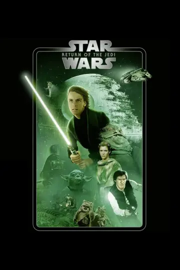 Plakat do filmu "Gwiezdne wojny: Część VI - Powrót Jedi" #67822
