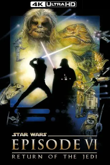 Plakat do filmu "Gwiezdne wojny: Część VI - Powrót Jedi" #67823