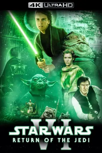 Plakat do filmu "Gwiezdne wojny: Część VI - Powrót Jedi" #67825