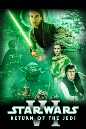 Plakat do filmu "Gwiezdne wojny: Część VI - Powrót Jedi" #67826