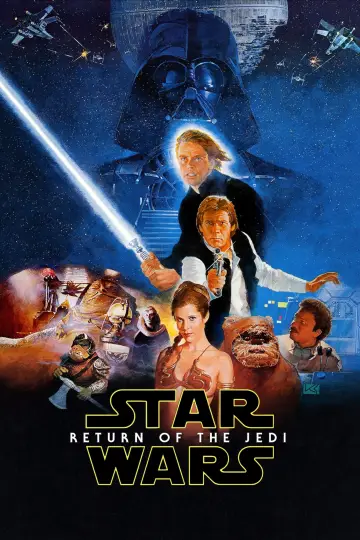 Plakat do filmu "Gwiezdne wojny: Część VI - Powrót Jedi" #67834