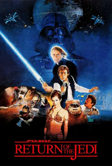 Plakat do filmu "Gwiezdne wojny: Część VI - Powrót Jedi" #67837