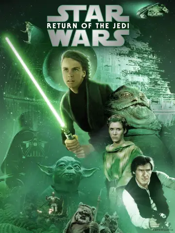 Plakat do filmu "Gwiezdne wojny: Część VI - Powrót Jedi" #67839
