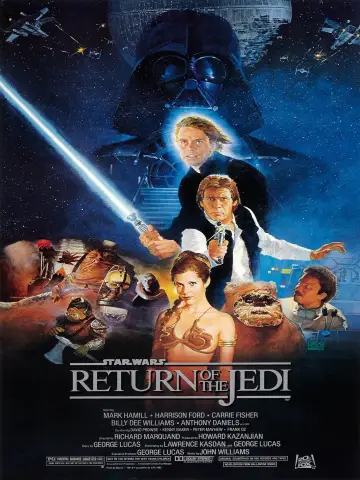 Plakat do filmu "Gwiezdne wojny: Część VI - Powrót Jedi" #67841