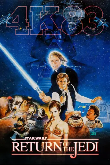 Plakat do filmu "Gwiezdne wojny: Część VI - Powrót Jedi" #67842