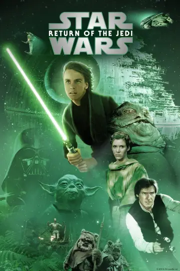 Plakat do filmu "Gwiezdne wojny: Część VI - Powrót Jedi" #67845