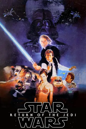 Plakat do filmu "Gwiezdne wojny: Część VI - Powrót Jedi" #67848