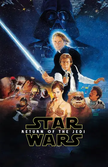 Plakat do filmu "Gwiezdne wojny: Część VI - Powrót Jedi" #67849