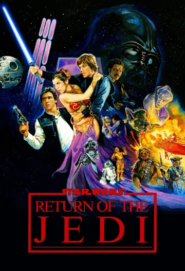 Plakat do filmu "Gwiezdne wojny: Część VI - Powrót Jedi" #67852