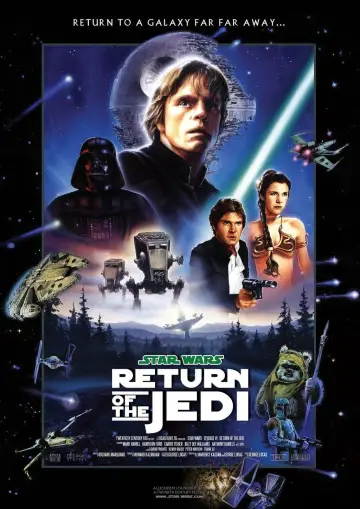 Plakat do filmu "Gwiezdne wojny: Część VI - Powrót Jedi" #67854