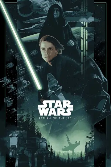 Plakat do filmu "Gwiezdne wojny: Część VI - Powrót Jedi" #67860