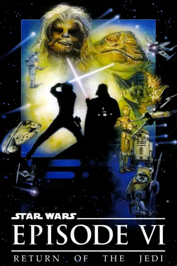Plakat do filmu "Gwiezdne wojny: Część VI - Powrót Jedi" #67861