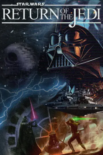 Plakat do filmu "Gwiezdne wojny: Część VI - Powrót Jedi" #67862