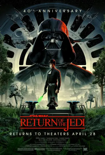 Plakat do filmu "Gwiezdne wojny: Część VI - Powrót Jedi" #67863