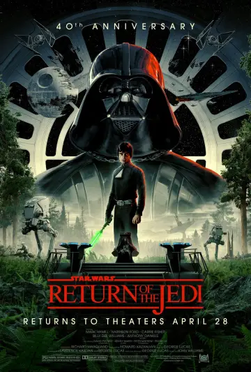Plakat do filmu "Gwiezdne wojny: Część VI - Powrót Jedi" #67864
